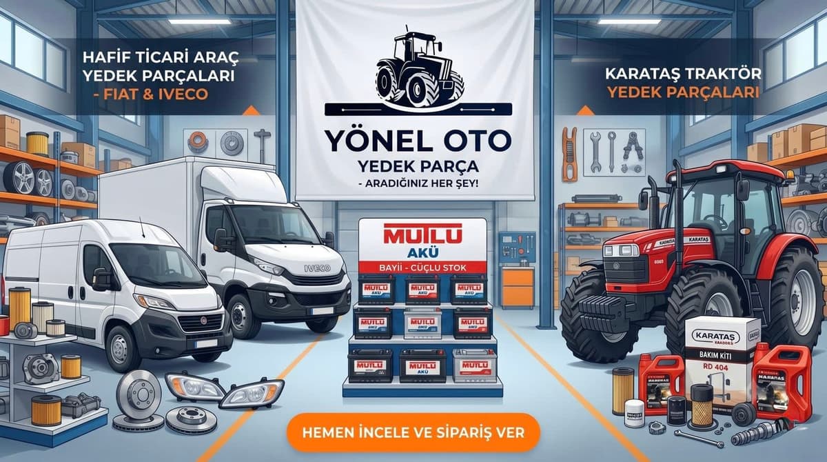 Kaliteli Yedek Parça - Yönel Oto yedek parça
